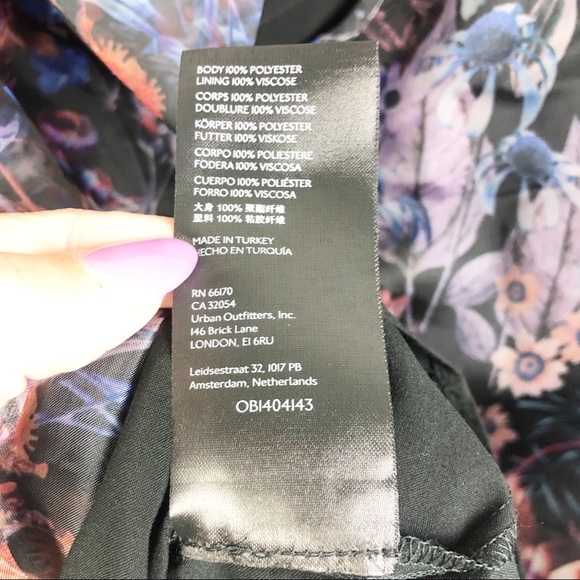 ANTHROPOLOGIE | MAEVE Floral Organza Puff Sleeve Blouse Women’s Size Medium - Picture 13 of 13